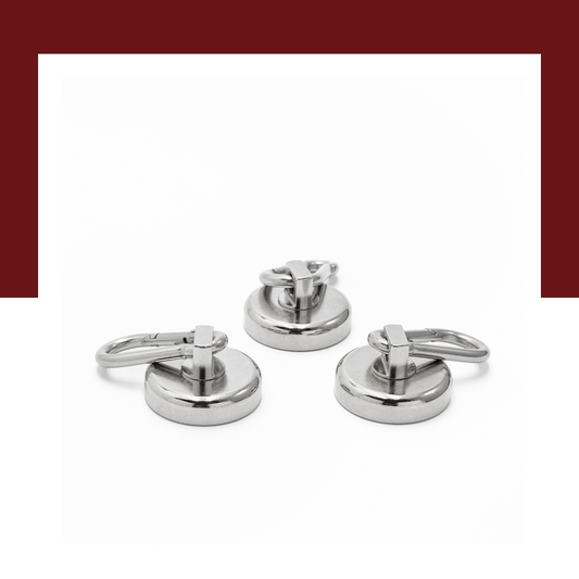Discover the Versatility of Neodymium Pot Magnets with Carabiners