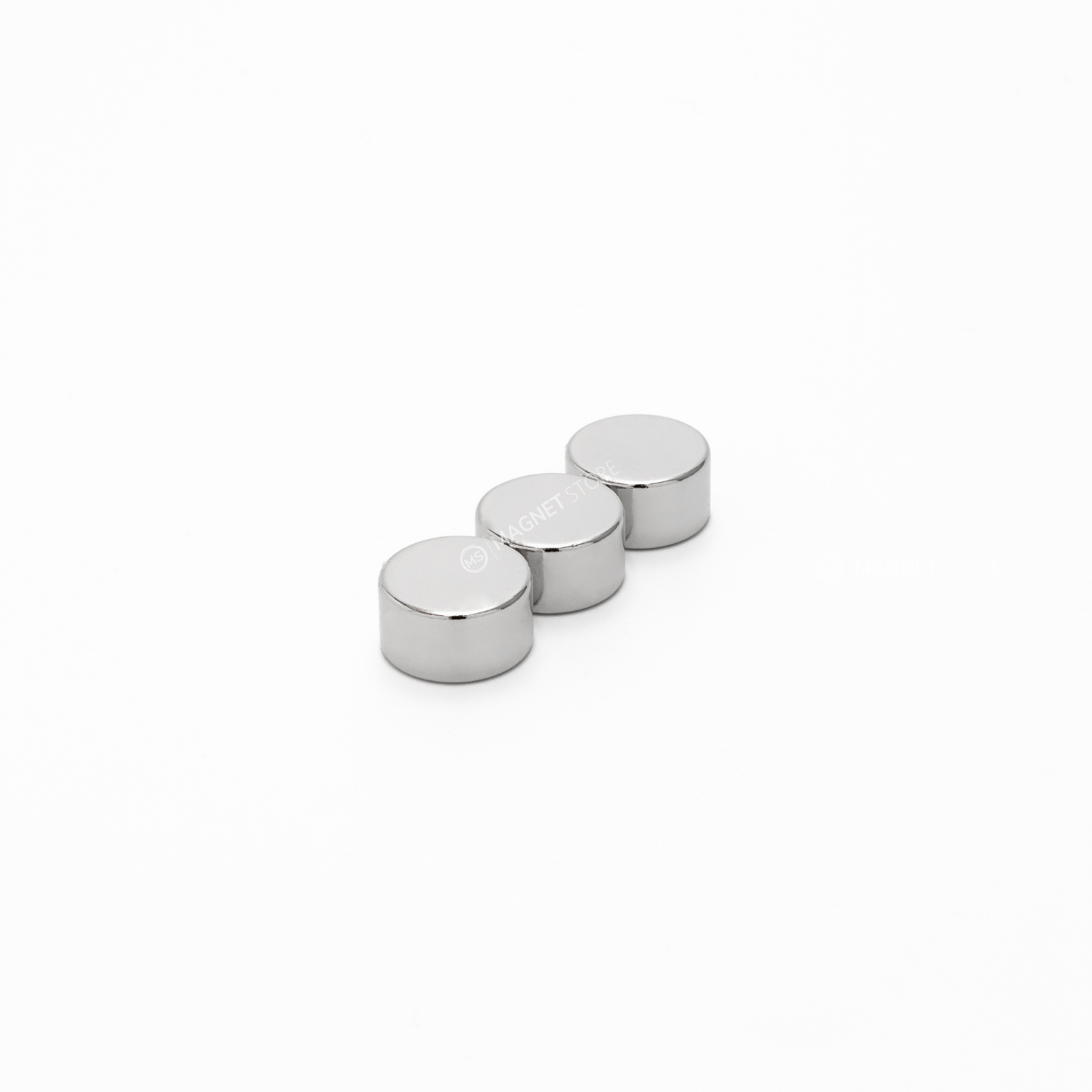 15x8mm N38 Ni Neodymium Disc Magnet