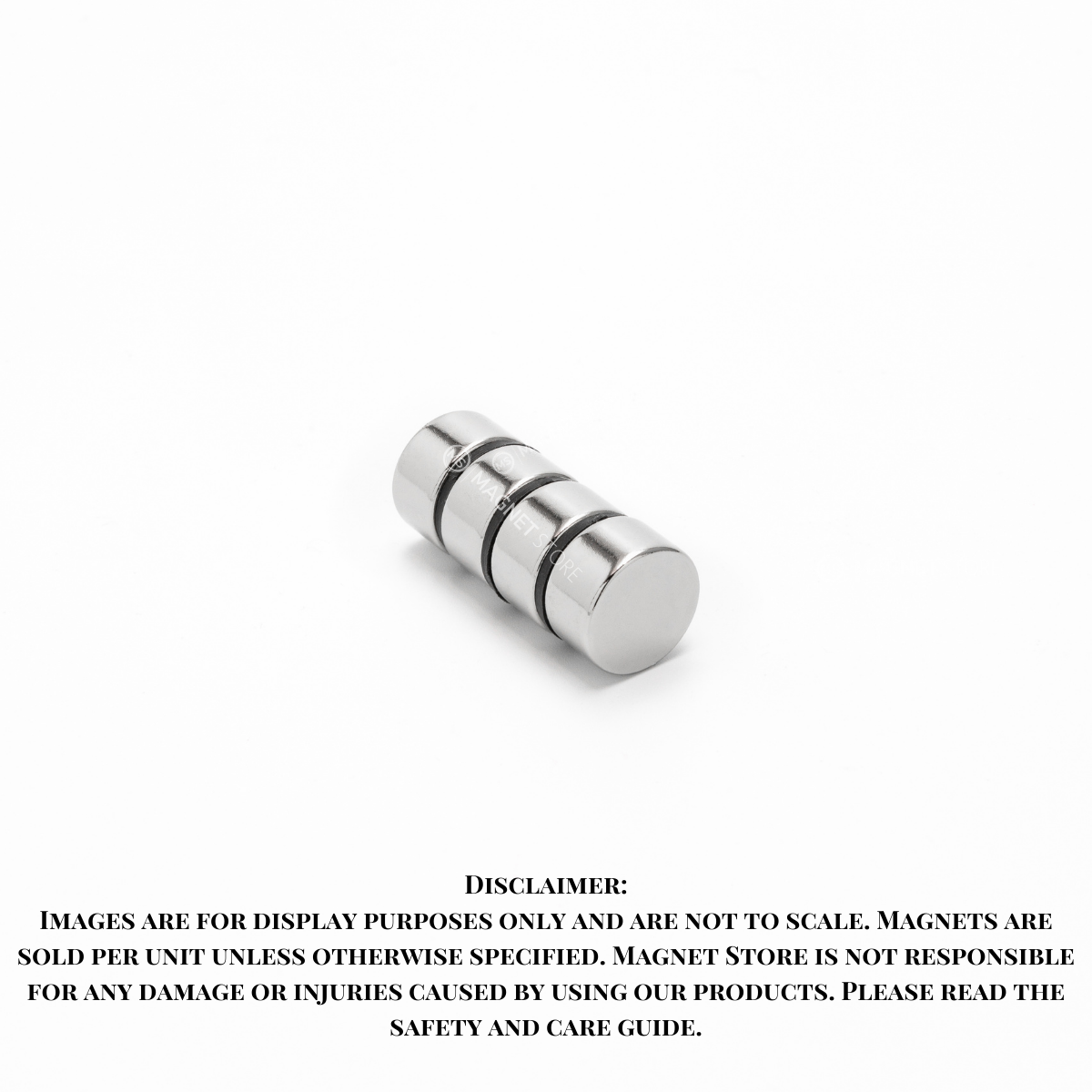 15x8mm N38 Ni Neodymium Disc Magnet
