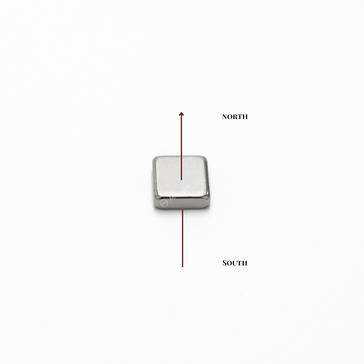 8.6x8.6x3mm N38 Ni Neodymium Block