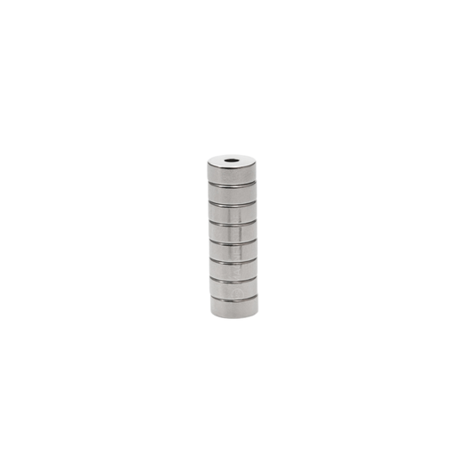 Neodymium Countersunk Magnet Od10xD6.5/D3x4mm Ni 38