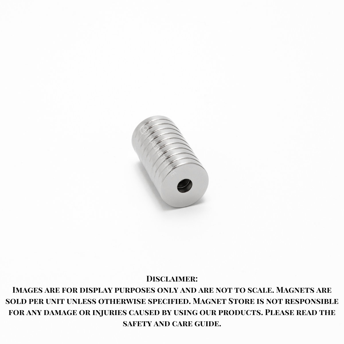 Neodymium Countersunk Magnet Od15xD9.6/D4.5x3mm Ni N38