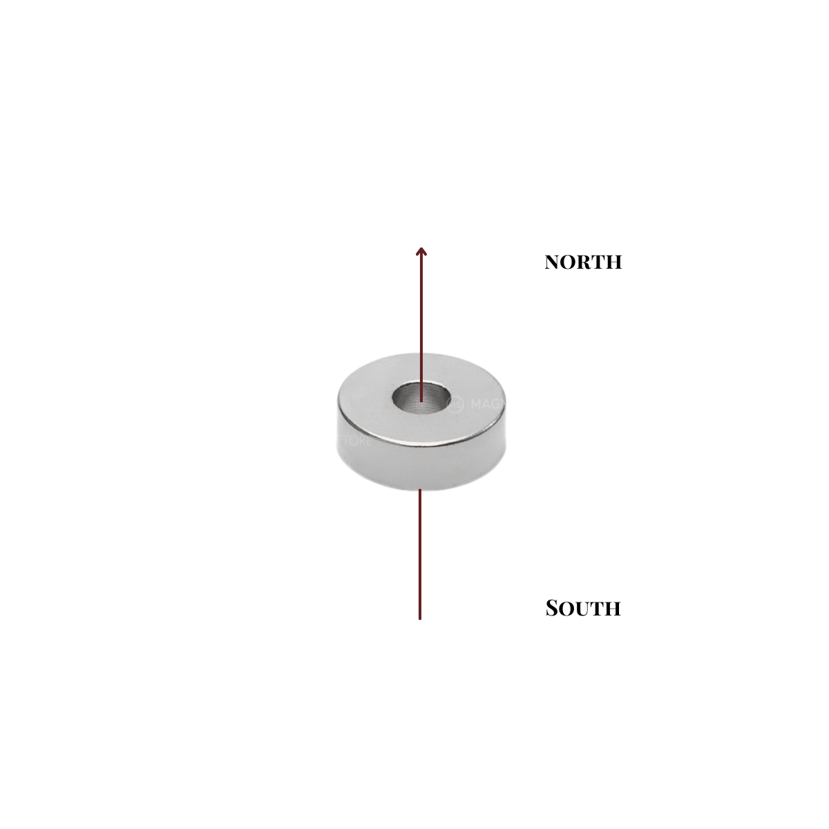 Od15xId5x5 N38 Ni Neodymium Ring Magnet