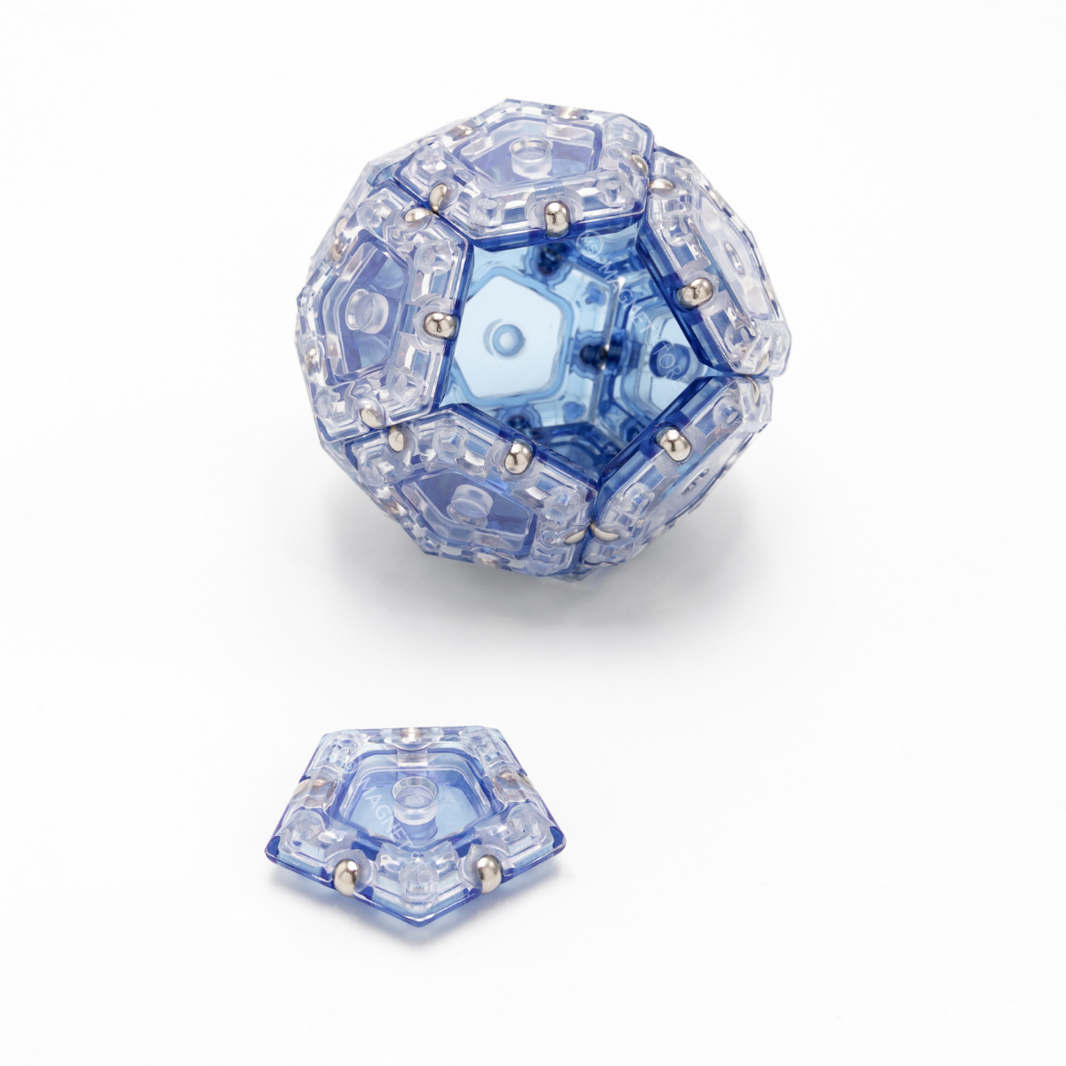 Pentagons Magnetic Fidget Sphere