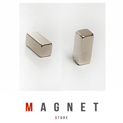 10x4x4mm N42 Ni Neodymium Block