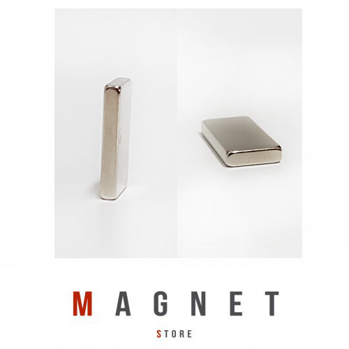 20x10x3mm N38 Ni Neodymium Block