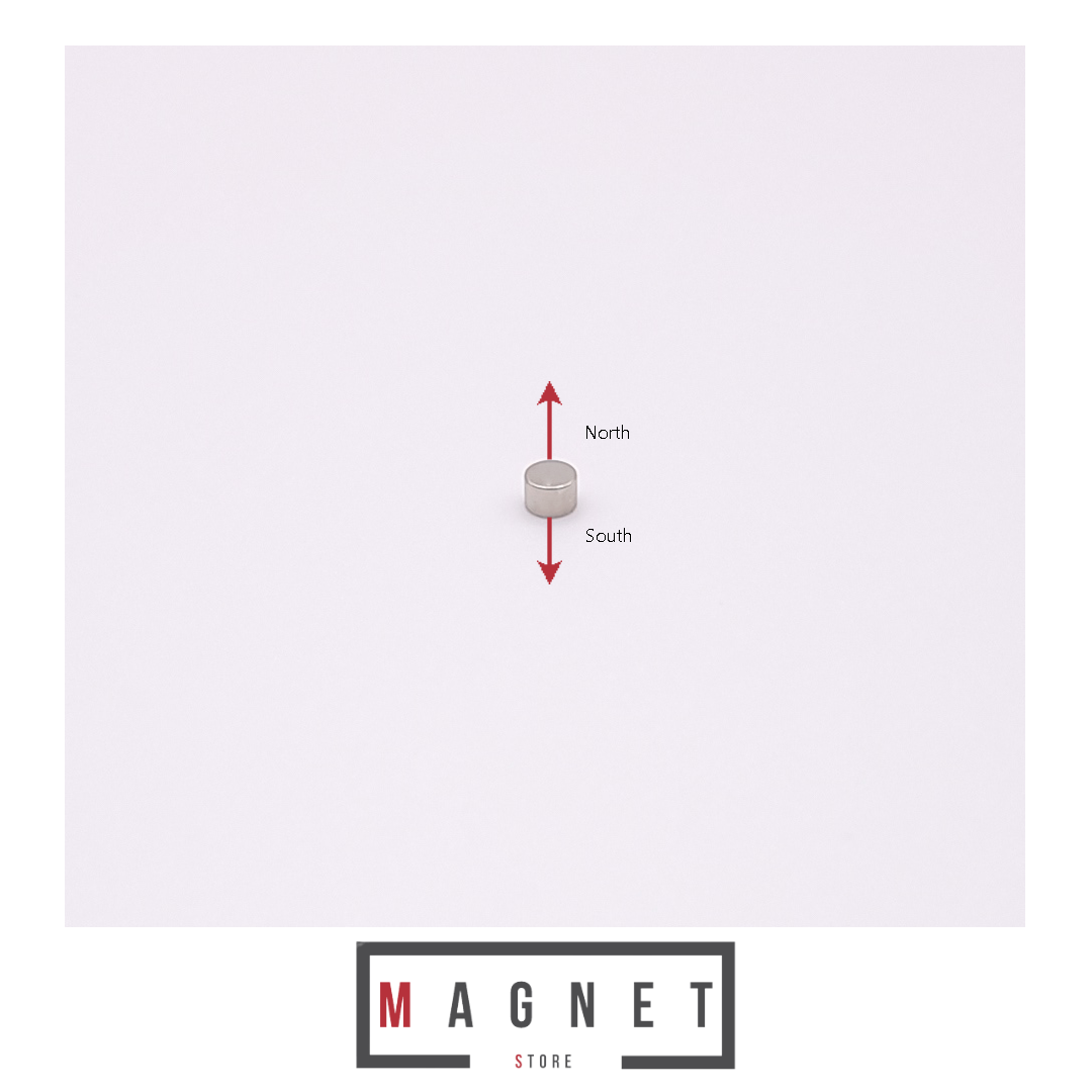 Neodymium Disc (All Sizes Available) 3x2 mm, N38 Ni