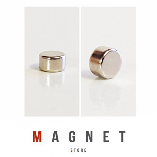 5x3mm N38 Ni Neodymium Disc