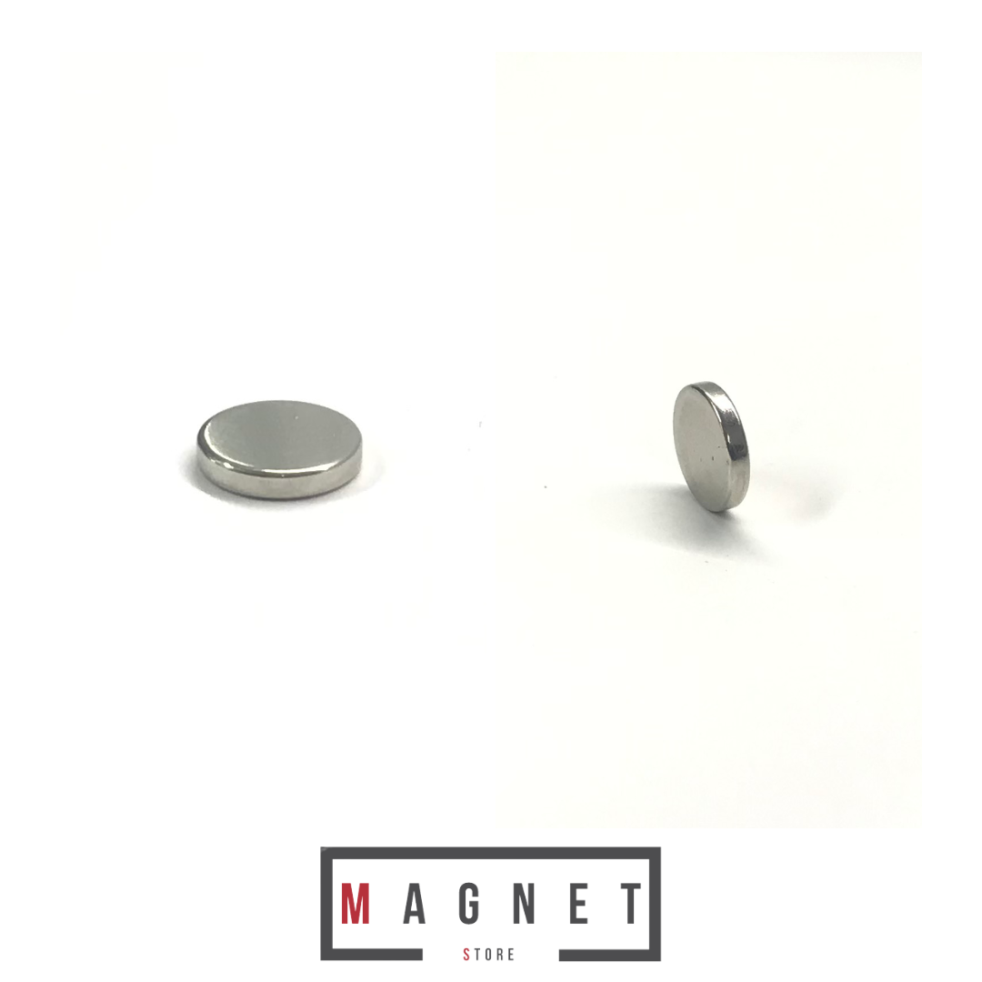 8x1.5mm N38 Ni Neodymium Disc