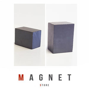 20.5x15x12mm Y30BH Uncoated Ferrite Block Magnet