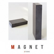 50x28x8.6mm Y30BH Uncoated Ferrite Block Magnet