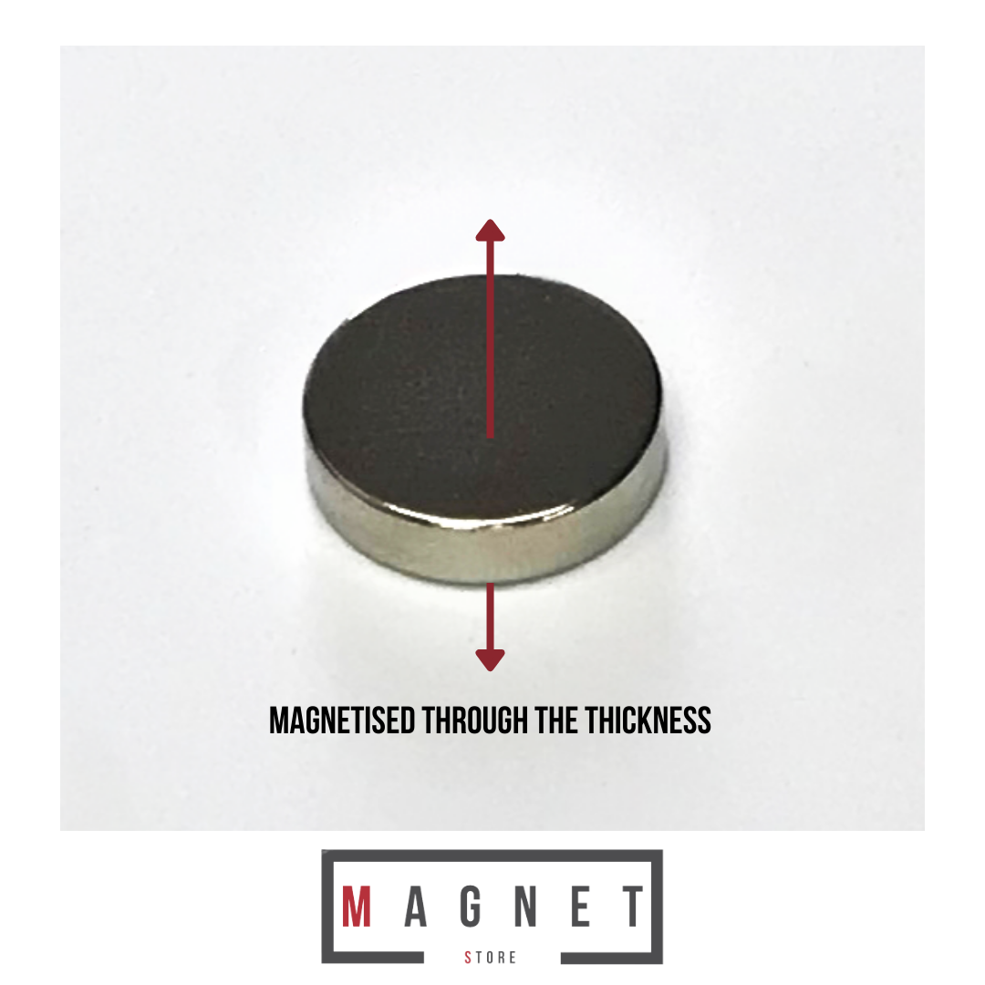 12x3mm N38 Ni Neodymium Disc