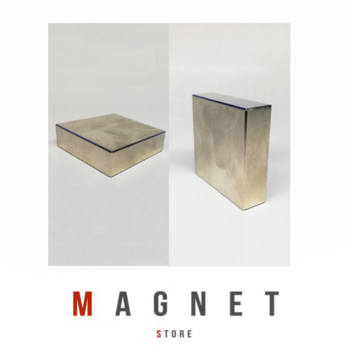 50x50x15mm N42 Ni Neodymium Block