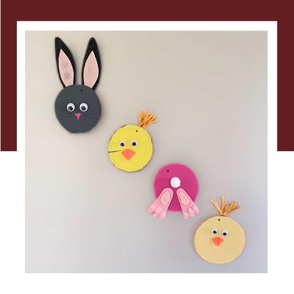 Last-Minute Easter Crafts: How to Make Adorable Magnetic Bunny and Chick Decorations