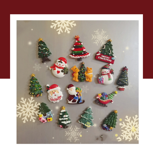 Step-by-Step Tutorial: Painting Homemade Christmas Magnets