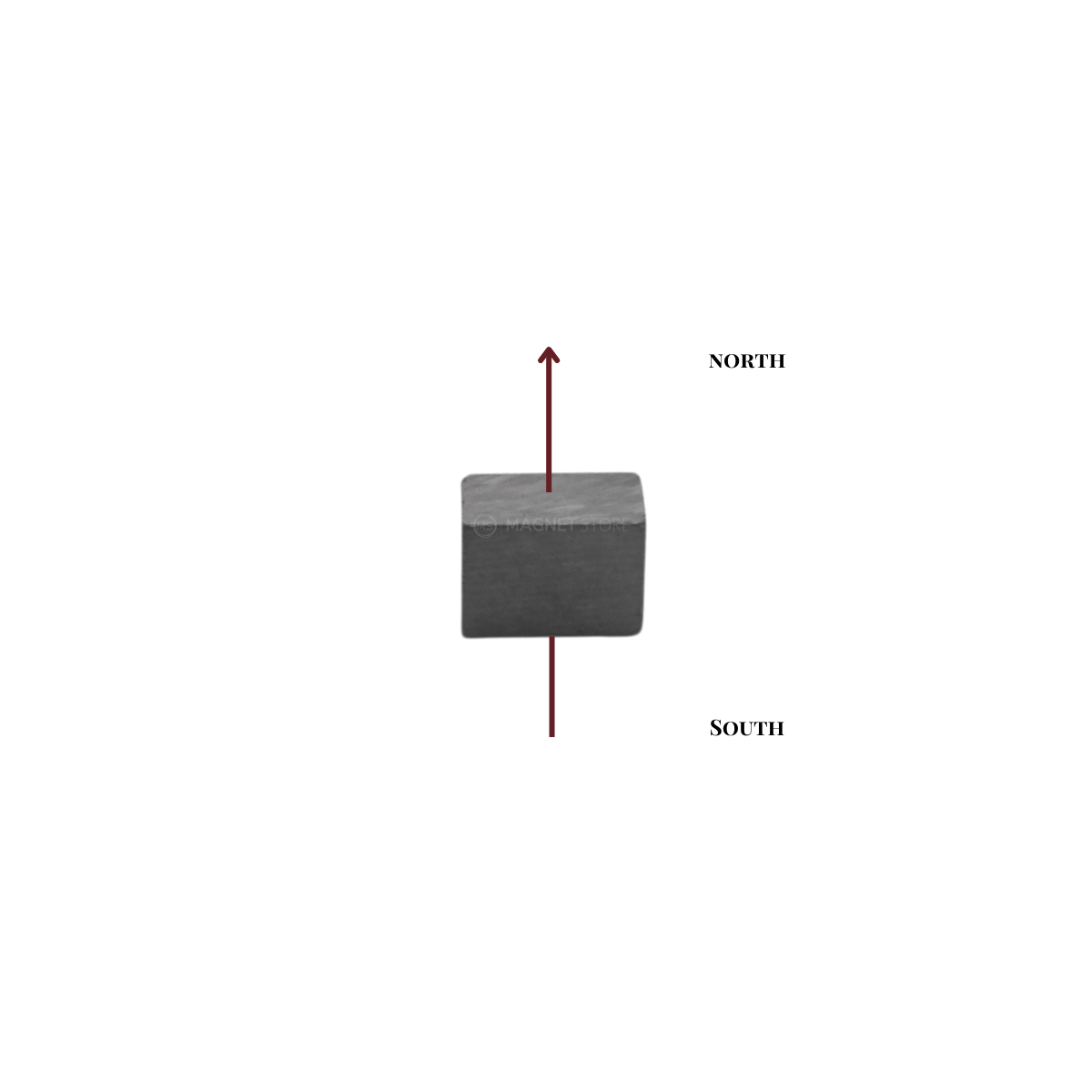 20.5x15x12mm Y30BH Uncoated Ferrite Block Magnet