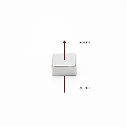 20x20x10mm N38 Ni Neodymium Block