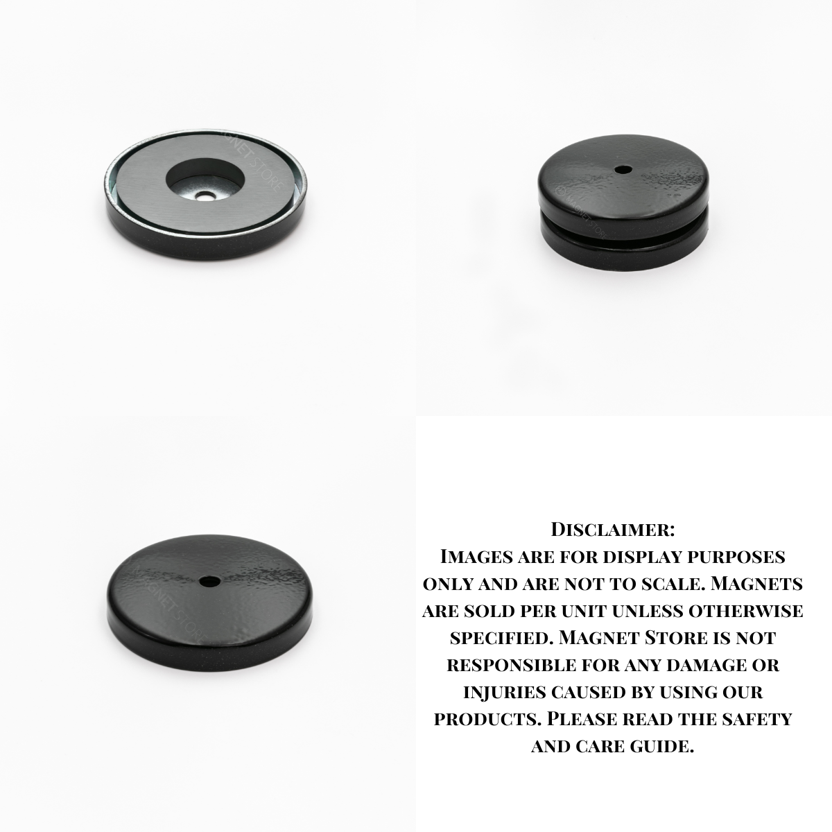 80mm Ferrite Pot Magnet