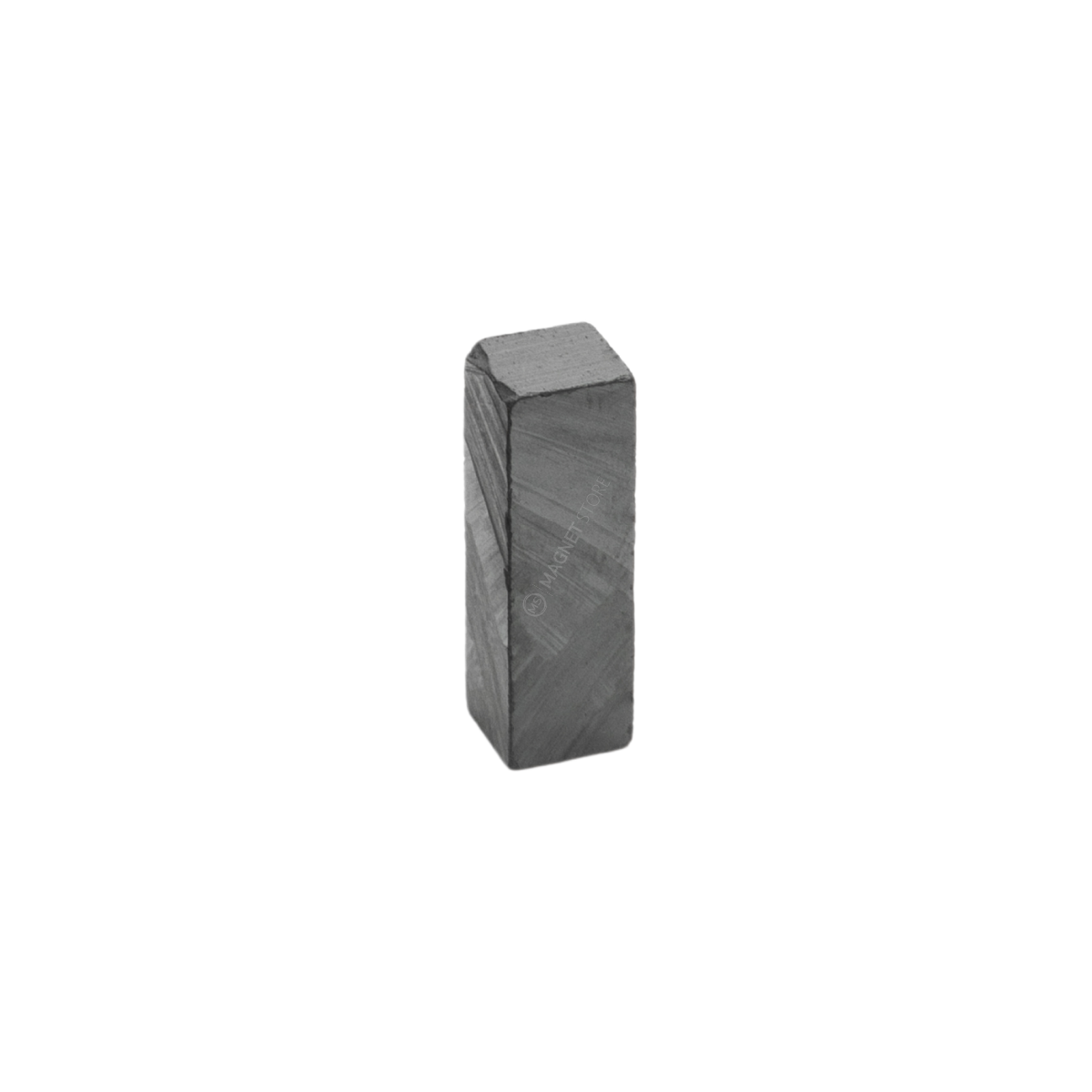 8x8x25mm Y30BH Uncoated Ferrite Block Magnet