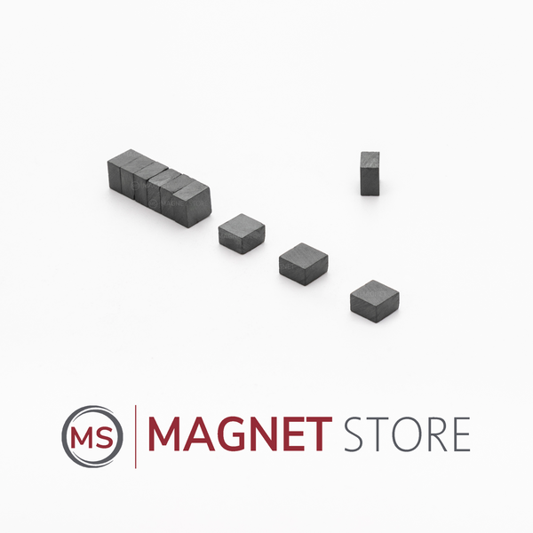 5x5x3mm Y30 BH Uncoated Ferrite Block Magnet