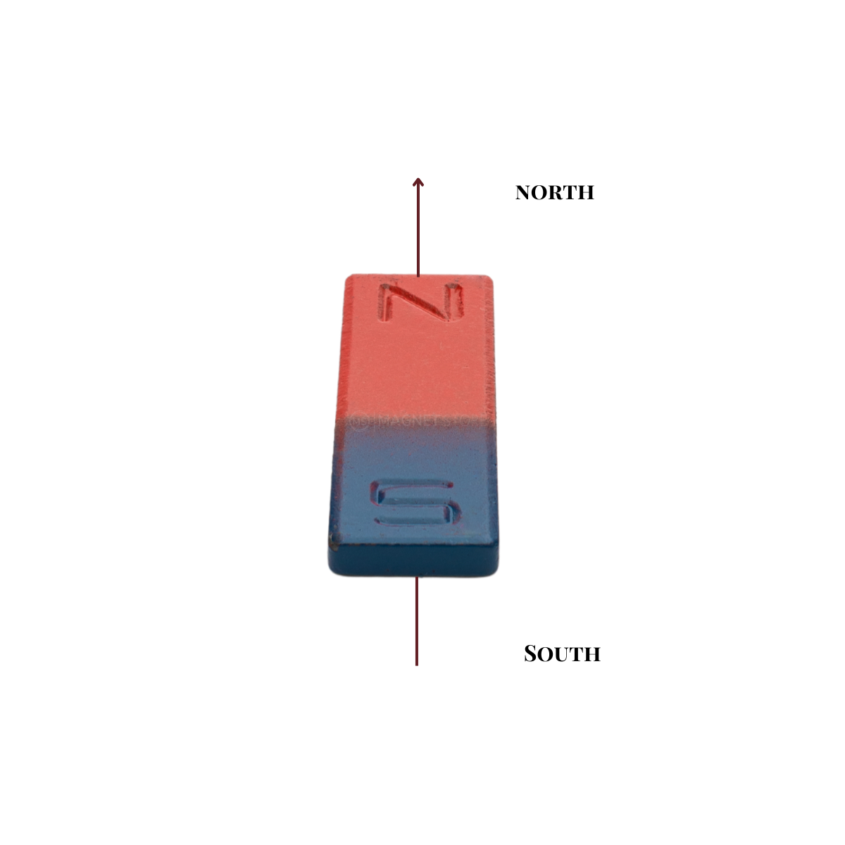 L50x15x4mm North & South Bar Magnet