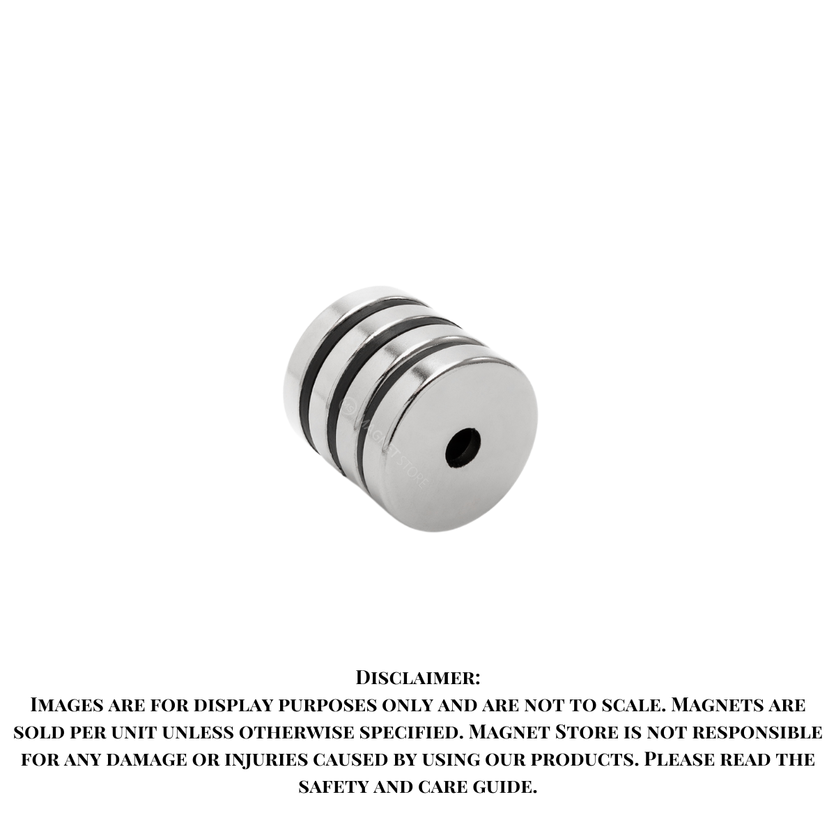 Neodymium Countersunk Magnet Od30xD13/D6.5x6mm Ni N38