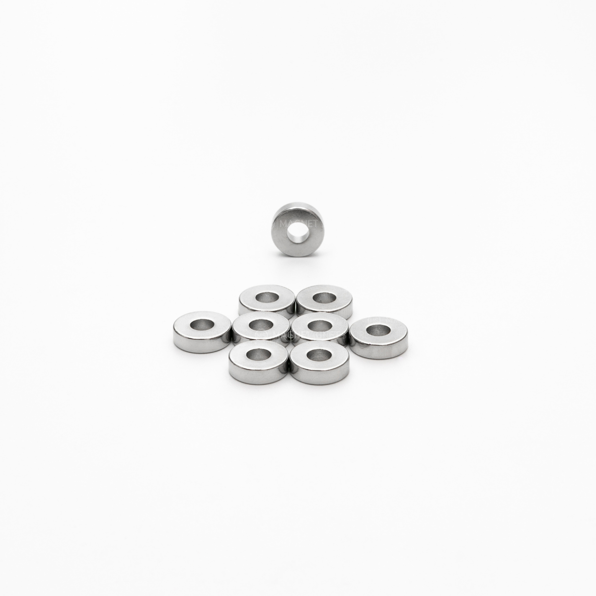 Od10xId4x3mm N38 Ni Neodymium Ring