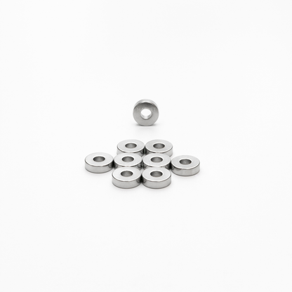 Od10xId4x3mm N38 Ni Neodymium Ring