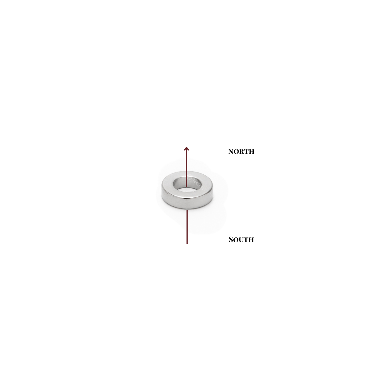 Od11xId6x3mm N38 Ni Neodymium Ring