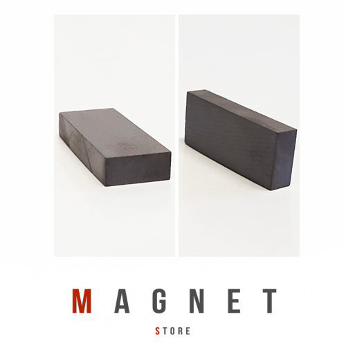 30x12x5mm Y30BH Uncoated Ferrite Block Magnet