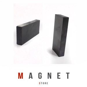 72x32x10mm Y30BH Uncoated Ferrite Block Magnet