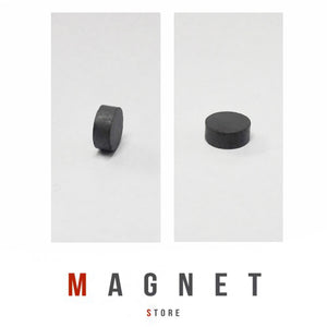 10x4mm Y30BH Uncoated Ferrite Disc Magnet