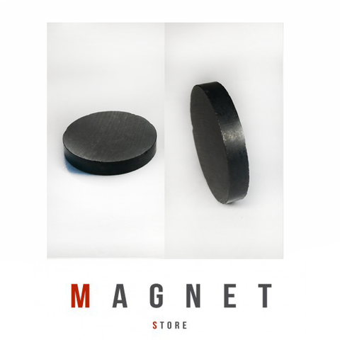 25x4 Y35BH UNC Ferrite Disc Magnet