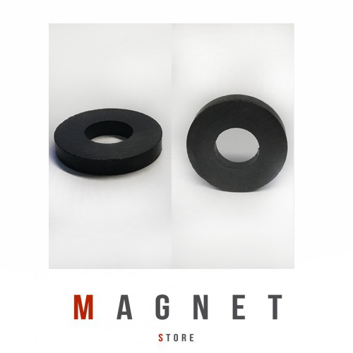 Od 25xId10X4mm Y30BH Uncoated Ferrite Ring Magnet